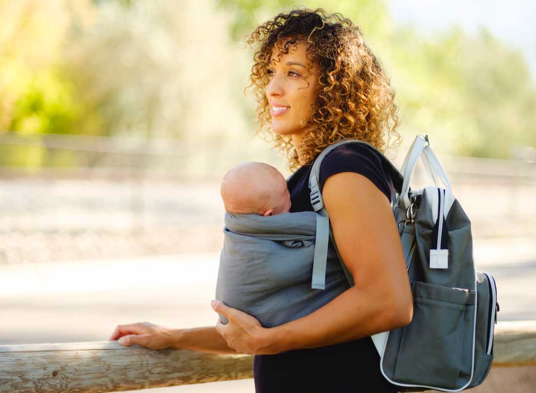 Best Backpack Diaper Bag For Petite Mom